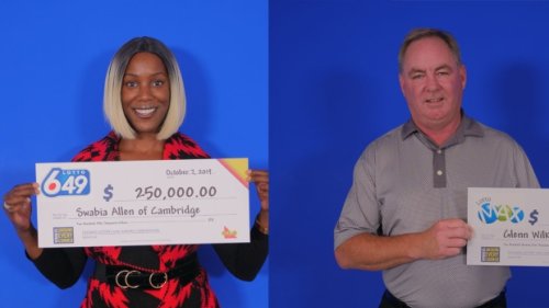Big lotto wins for Cambridge and Kitchener residents