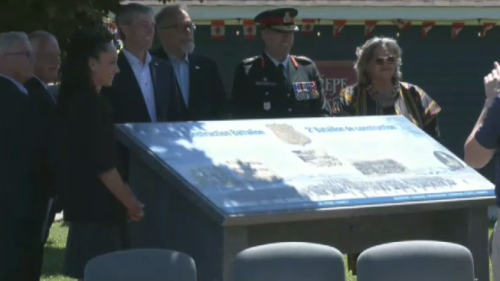 Special ceremony held to honour No. 2 Construction Battalion