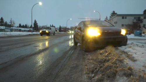 Winter storm pummels Edmonton, tow bans and travel advisories issued