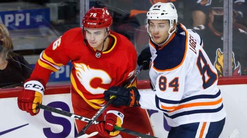 First-round pick Bourgault scores, adds assist in Oilers pre-season win over Flames