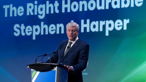 Former prime minister Stephen Harper says Canada needs a 'Conservative renaissance'