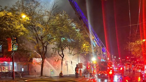 Overnight fire destroys 4 businesses in Kerrisdale