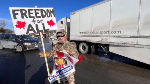 Voices of the freedom convoy as it arrives in Ottawa