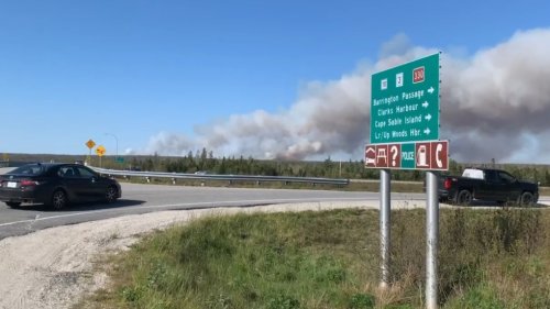 Wildfire near Goose Lake, N.S. burning out of control