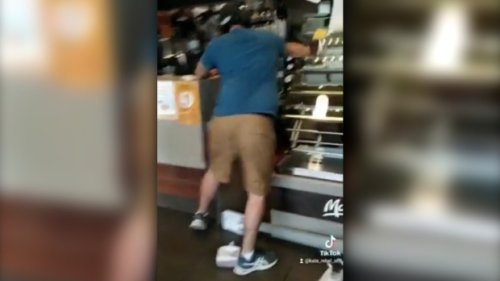Man arrested after 'violent outburst' at fast food restaurant in Metro Vancouver: RCMP