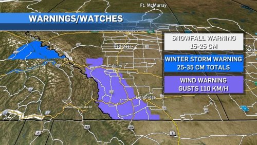 Warm and windy end to the weekend, mountain snow