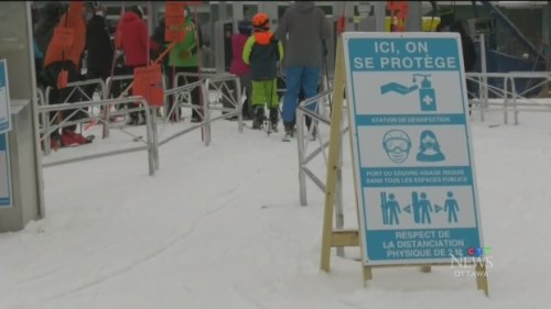 Ottawa's mayor urges skiers to avoid trips to Quebec hills during COVID-19 lockdown