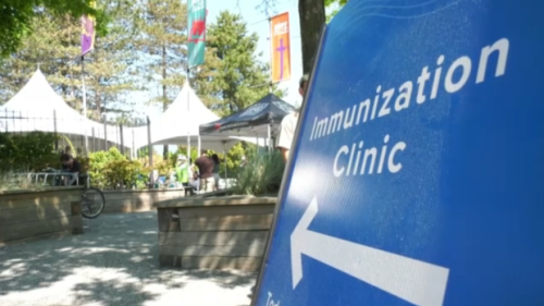 Pop-up clinic at PNE aims to make COVID-19 vaccination convenient