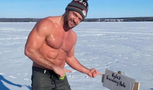 Manitoulin man in midst of 100 straight polar dips