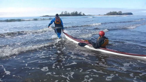 'He's a rock star of kayaking': 85-year-old paddler inspires by surfing waves