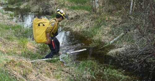 Crews keep battling deadly, out-of-control wildfires in eastern Manitoba