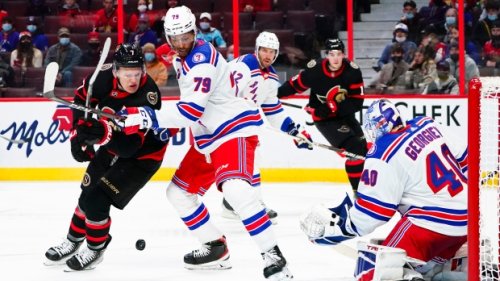 New York Rangers score three times in third period for 3-2 win over Senators
