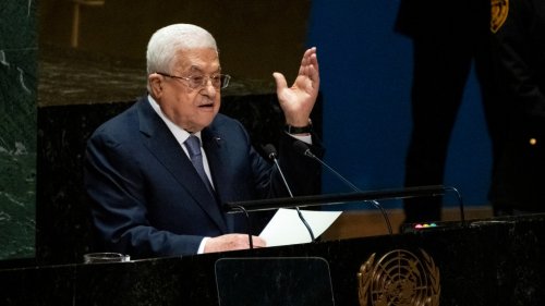 Palestinian leader tells UN there can be no Mideast peace without his people enjoying full rights