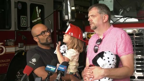 'Appreciation and gratitude': Toronto couple thank Calgary fire crew for treating and transporting daughter to hospital