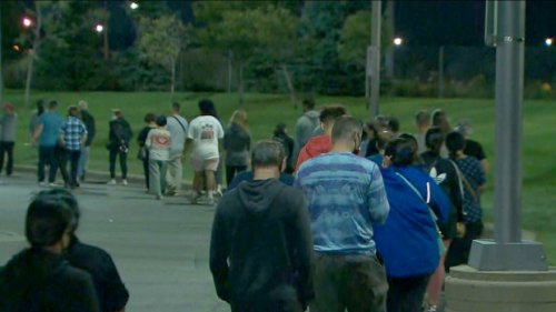Some Toronto-area voters wait hours after polls close amid massive lineups at voting locations