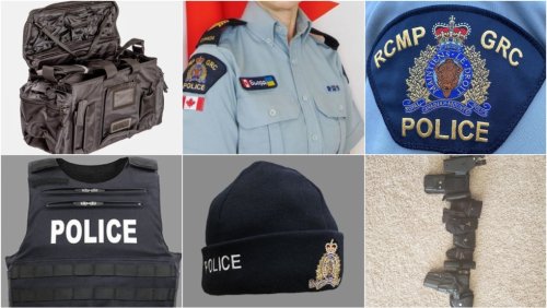 Stolen RCMP uniforms recovered by police, but these items remain missing