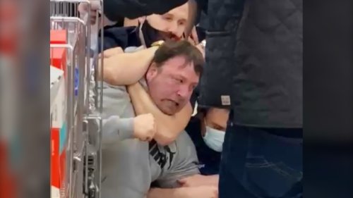 Guilty pleas, probation follow charges in caught-on-camera Canadian Tire scuffle over B.C. mask rules