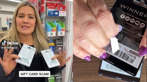 Former police officer warns of scams involving tampered gift cards at retailers