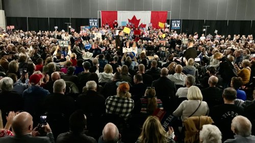 Poilievre rallies thousands to 'axe the tax' in Edmonton
