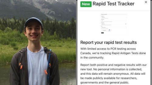 'Fill the gap': Sask. student creates tool to track rapid test results, account for unreported COVID-19 cases