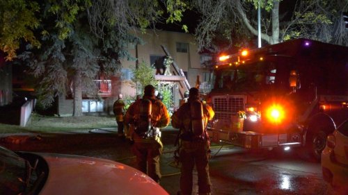 Fire damages apartment complex in Ritchie, sends 1 to hospital