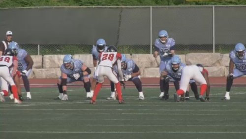 Toronto Argonauts play pre-season game at University of Guelph