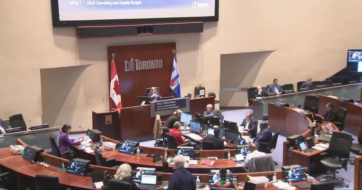 Toronto council approves Mayor Chow’s 2025 budget that includes 6.9 per cent tax hike, votes to eliminate Tesla subsidy