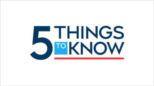 5 things to know for Friday, September 17, 2021