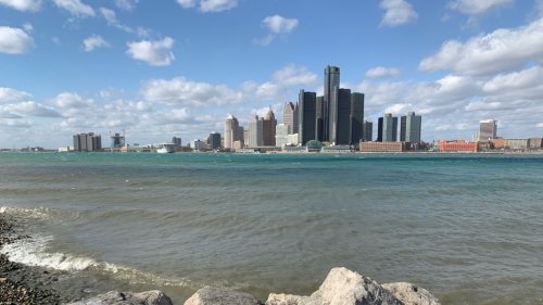 Marine training on the Detroit River this weekend