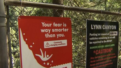 Mounties issue water safety warning for North Shore nature goers
