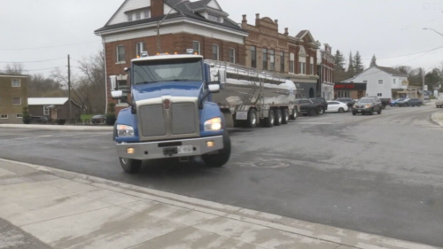 Wide turns leaving Ayr residents short on patience with transport truck traffic