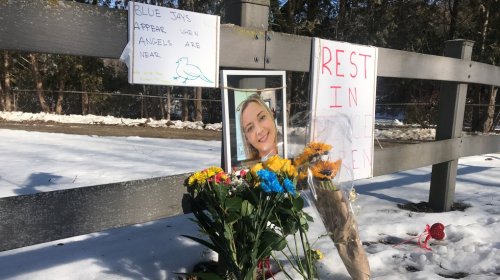 Community honours Karen Cunningham with a memorial as Woodstock police investigate her 'suspicious' death