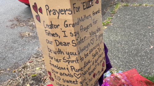 'Just a baby': Vigil mourns 14-year-old Indigenous girl found dead in Vancouver
