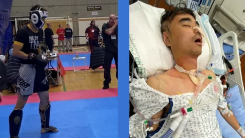 Mom says novice martial arts bout in B.C. put son in vegetative state, sues organizer