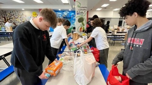 Windsor students take part in Caritas Day of Service ahead of Easter long weekend