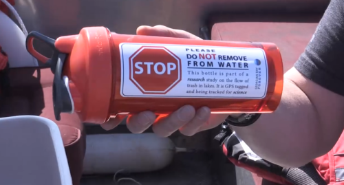 GPS tracking bottles will monitor garbage levels in Georgian Bay