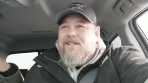 Convoy organizer Pat King livestreams own arrest