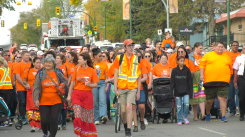'A sea of orange': Saskatoon marks National Day for Truth and Reconciliation with march