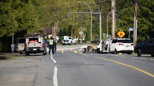 Driver dead after collision involving hot rod in Langley city