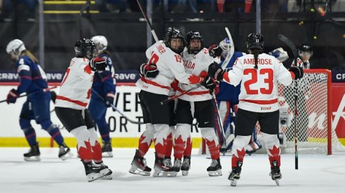Canada beats U.S. in overtime to win women's hockey world final