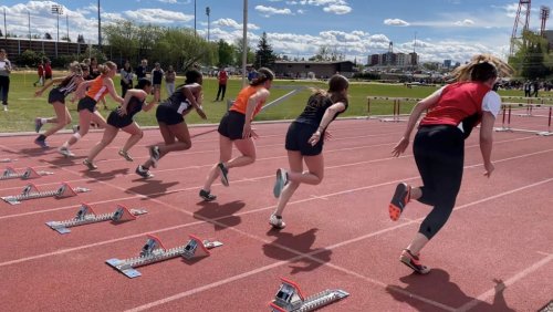 Back on the track: Calgary high school athletes compete in city championships for first time since pandemic