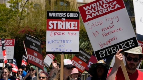 Writers Guild and Hollywood studios reach tentative deal to end strike. No deal yet for actors