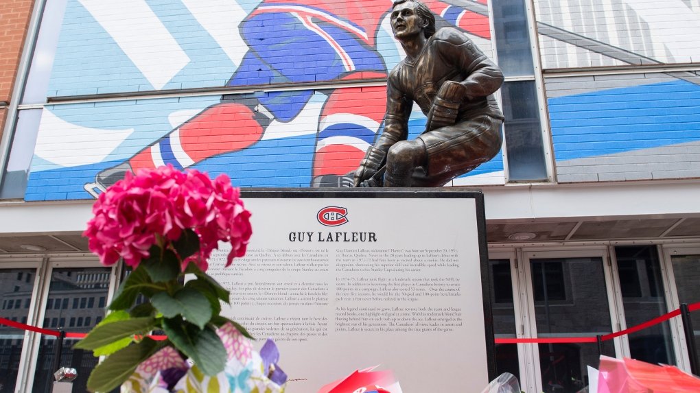 Guy Lafleur is laid to rest as Montreal Canadiens fans pay their respects.