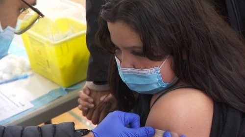 'We want to survive': Indigenous children in Toronto receive COVID-19 vaccines at school clinic