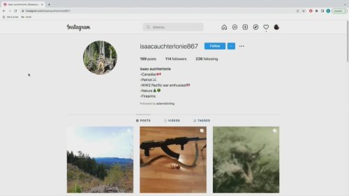 Saanich, B.C., gunman's Instagram account featured rifles, anti-government hashtags