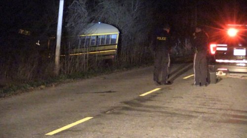 School bus ends up in swamp, driver deceased