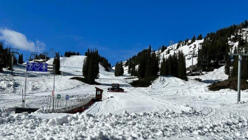 Skiing in the sun: Banff's Sunshine Village offered extended fun