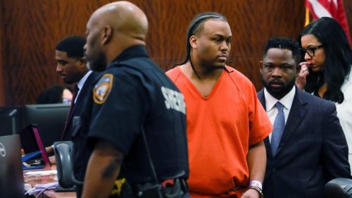 Man charged in rapper's killing says he's innocent, lawyer says