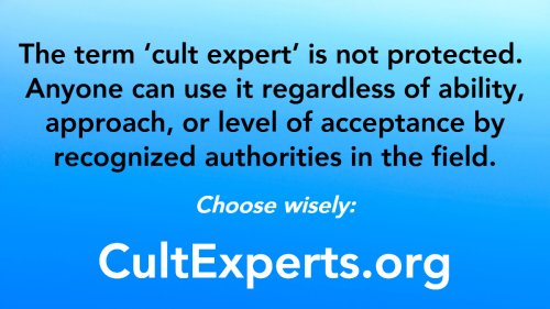 How to Select a Cult Expert - Cult Experts