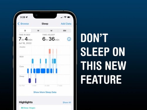 How to use advanced Apple Watch sleep stage tracking